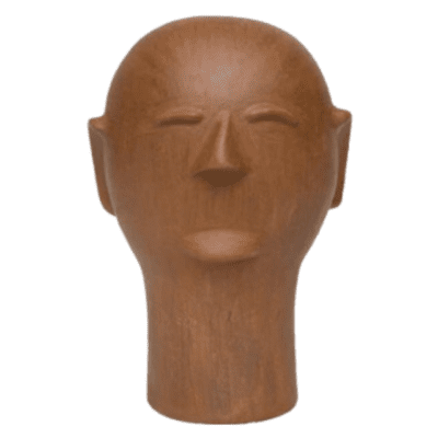 Cabeça de Cerâmica da Mestra Cida Lima – G Natural