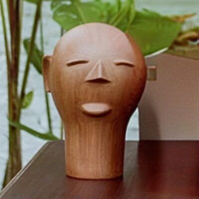 Cabeça de Cerâmica da Mestra Cida Lima – G Natural