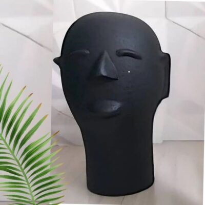 Cabeça de Cerâmica da Mestra Cida Lima – G Preta