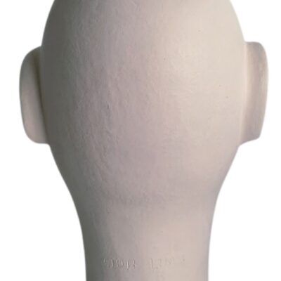 Cabeça de Cerâmica da Mestra Cida Lima – M Off White