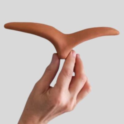 Gaivota de Cerâmica na Cor Natural para Parede – Tamanho P