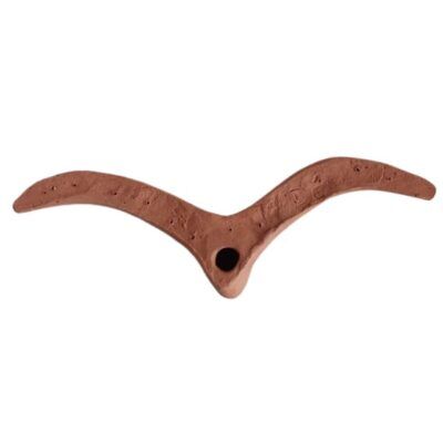 Gaivota de Cerâmica na Cor Natural para Parede – Tamanho M