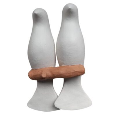 Andorinha com Galho – Cor Off White – AGO2DEAL