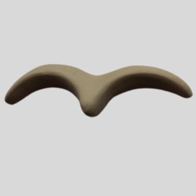 Gaivota de Cerâmica Concreto para Parede – Tamanho P