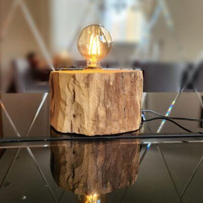 Luminária – Madeira – Modelo LMP1