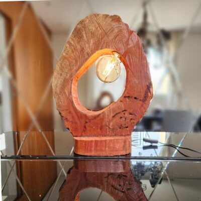 Luminária – Madeira – Modelo LMG4