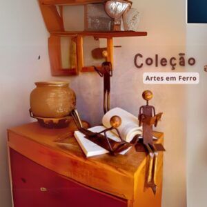 Leia mais sobre o artigo Arte com ferro: esculturas artesanais que celebram o cotidiano com poesia.