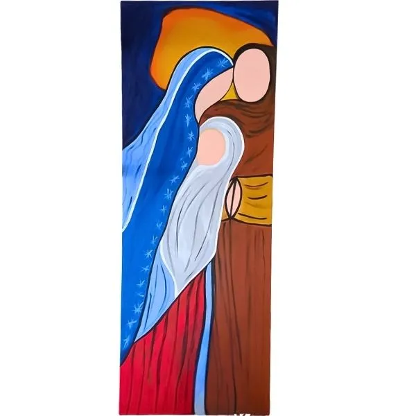 Quadro Sagrada Família da Vera Guimarães