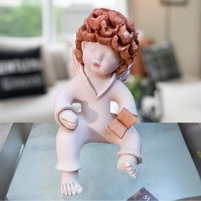 Anjo Querubim de Cerâmica – Modelo AQ1