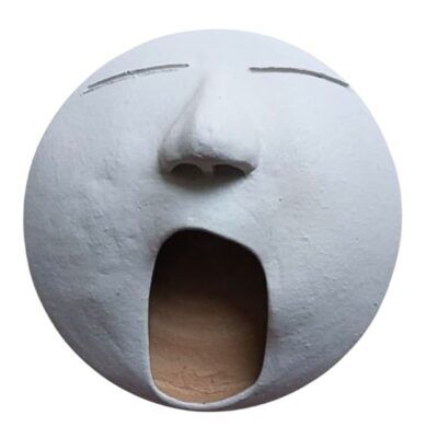 Bocejo Redondo Off White – Peça Nº 1