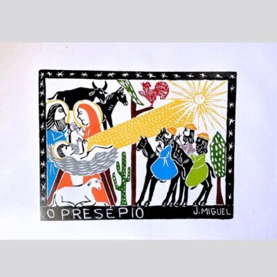 Xilogravura “O Presépio” – 48x66cm