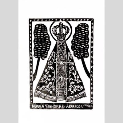 Xilogravura “Nossa Senhora da Aparecida” – 33x48cm