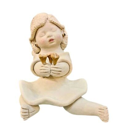 Anjo Querubim de Cerâmica – Modelo AQ11