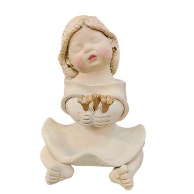 Anjo Querubim de Cerâmica – Modelo AQ3