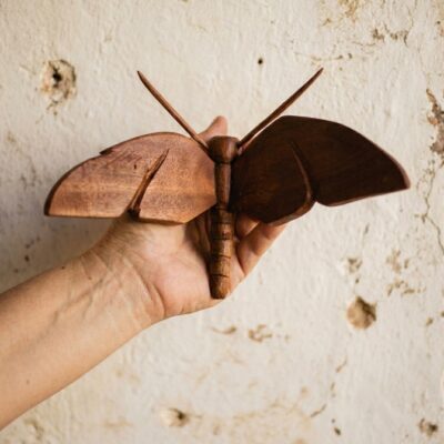 Borboleta em Madeira para Parede