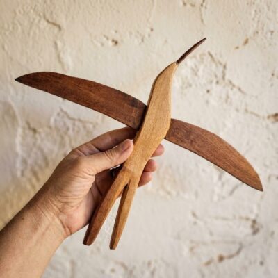Fragata em Madeira para Parede